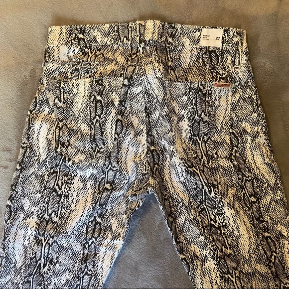 Rare Hudson Nico Super Skinny Midrise Jeans Snake sz 27 NWOT - Picture 4 of 6
